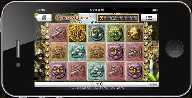 Слот Gonzo's Quest Extreme от NetEnt