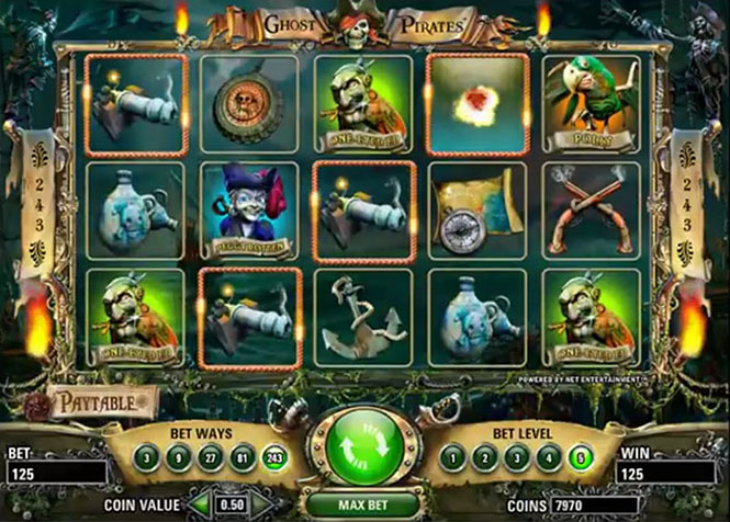 Игровой автомат Ghost Pirates от NetEnt