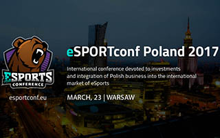 eSPORTconf Poland 2017: киберспорт, видеоигры, VR, беттинг и многое другое!