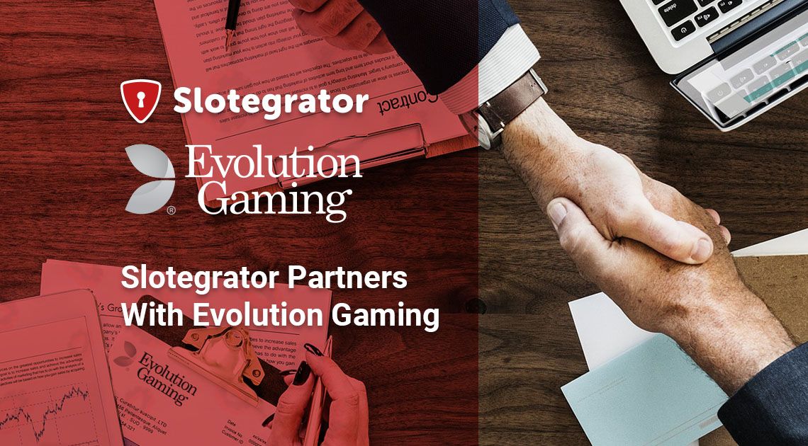Slotegrator partners with Evolution Gaming