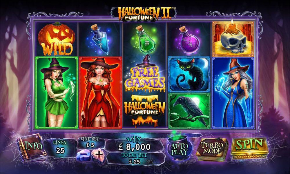 Halloween Fortune II slot by Playtech