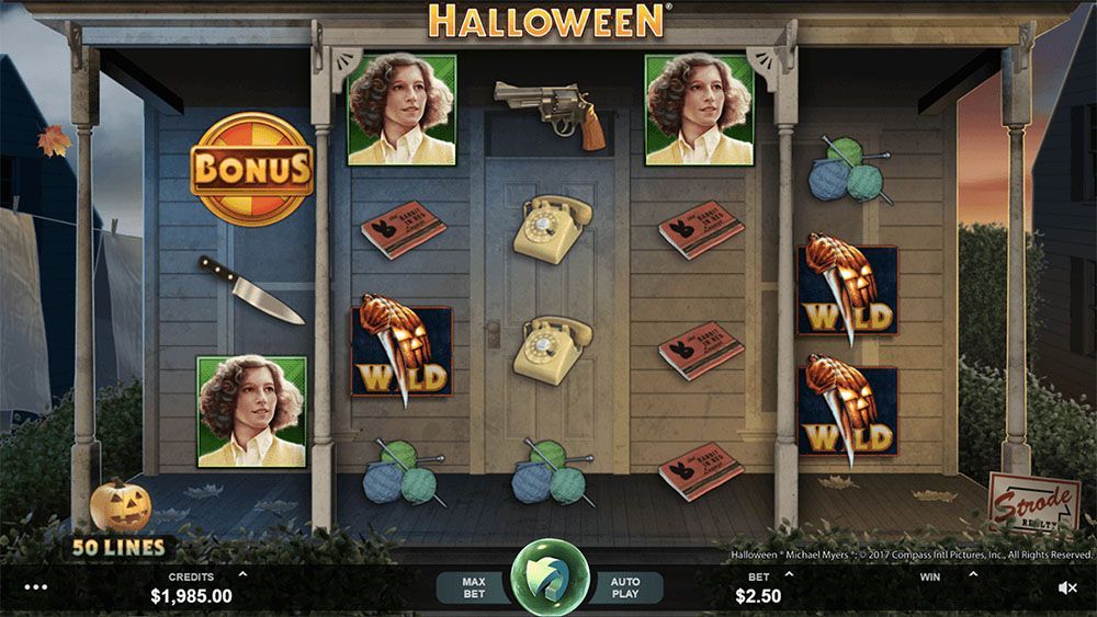 The Halloween slot by Microgaming