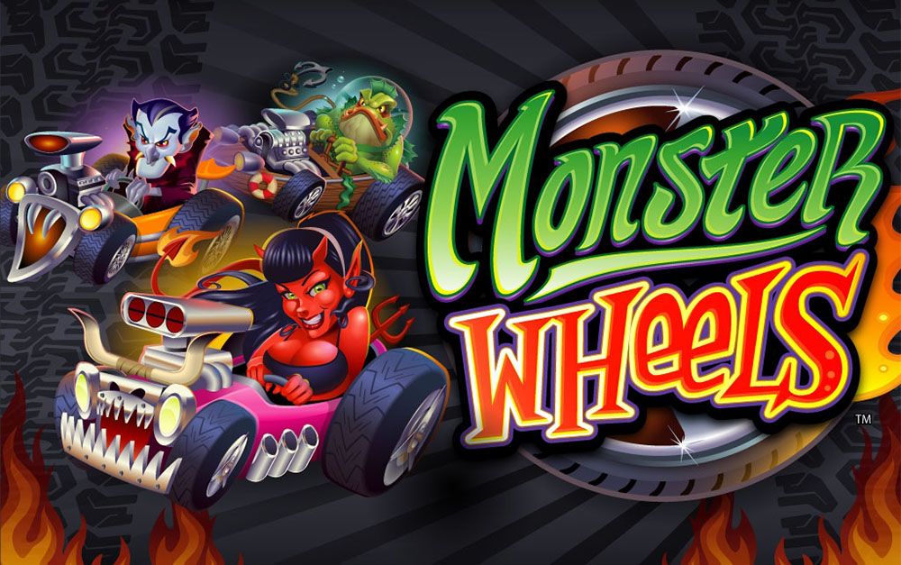 The Monster Wheels online slot by Microgaming