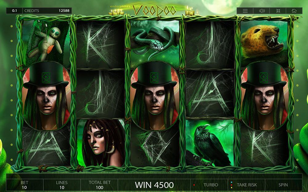 The Voodoo online casino slot by Endorphina