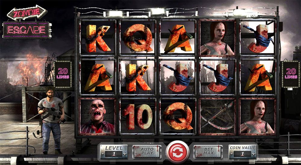 The Zombie Escape casino game by Join Games