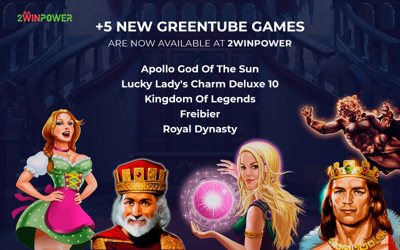 New slots from Greentube