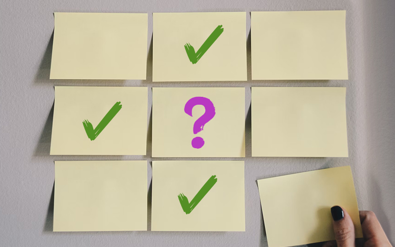 Mistakes and solutions during analysis