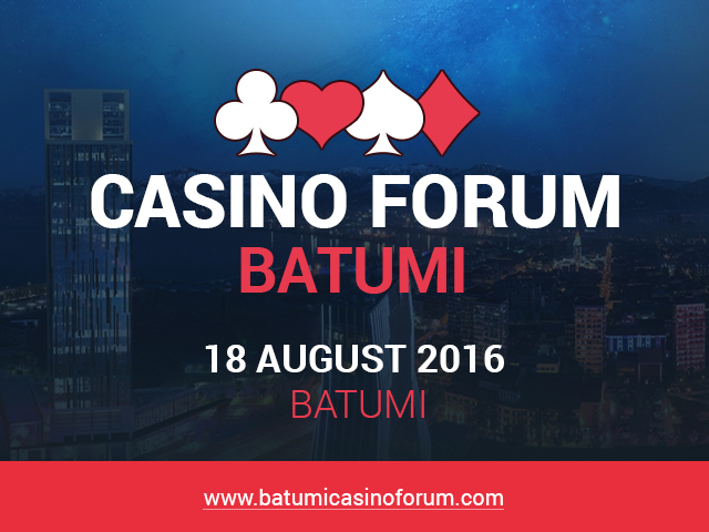 Гемблинг-форум Casino Forum Batumi 2016