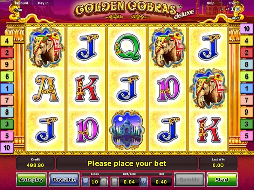 Слот Golden Cobras Deluxe от Greentube