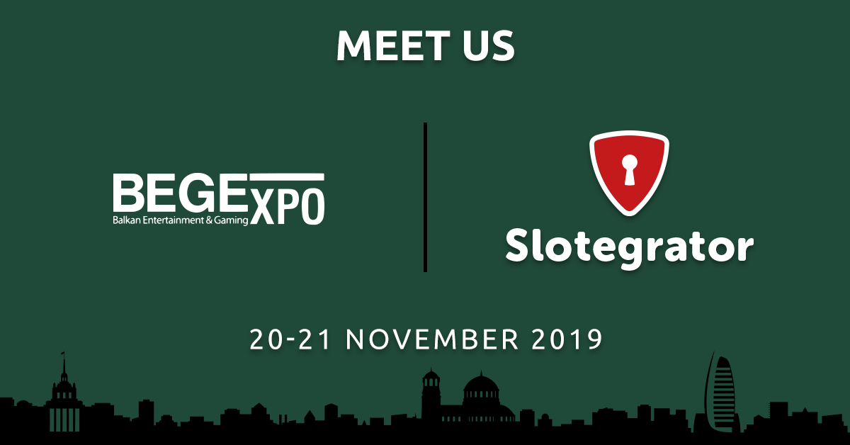BEGE 2019: Slotegrator посетит выставку в Болгарии 20 и 21 ноября