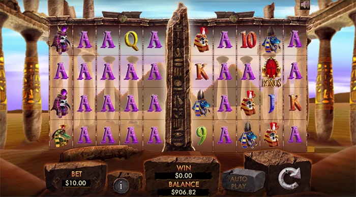 Видеослот «Храм Луксора» от Genesis Gaming 