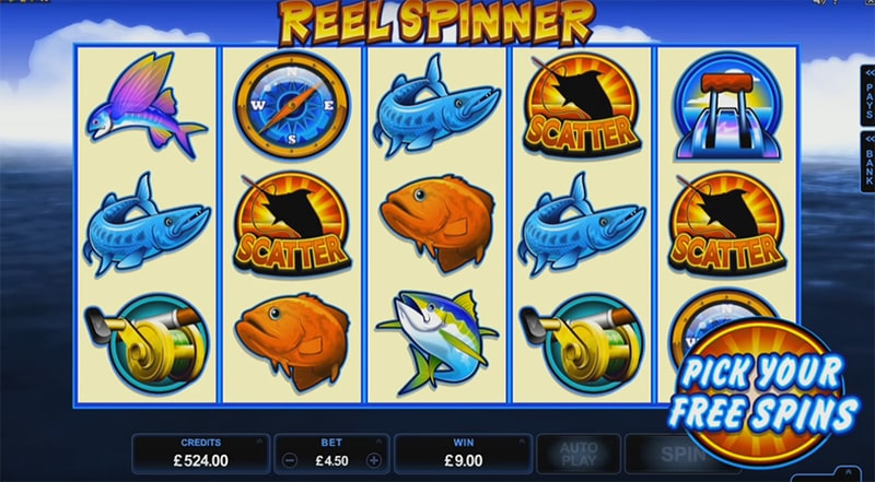 Игровой автомат Reel Spinner от Microgaming