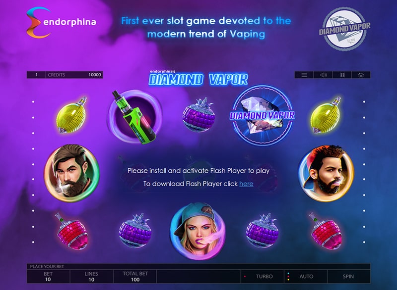 Азартная игра от Endorphina — Diamond Vapor