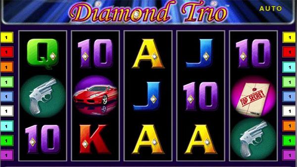 Игровой автомат Diamond Trio от Novomatic