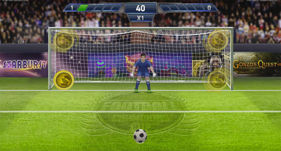 Слот-игра от NetEnt — Football: Champions Cup