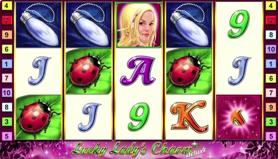 Slot game by Novomatic — Lucky Lady’s Charm