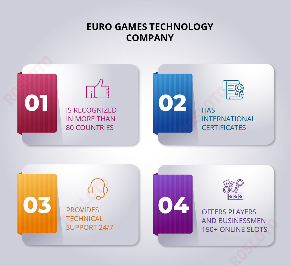 A few facts about EGT company: infographic