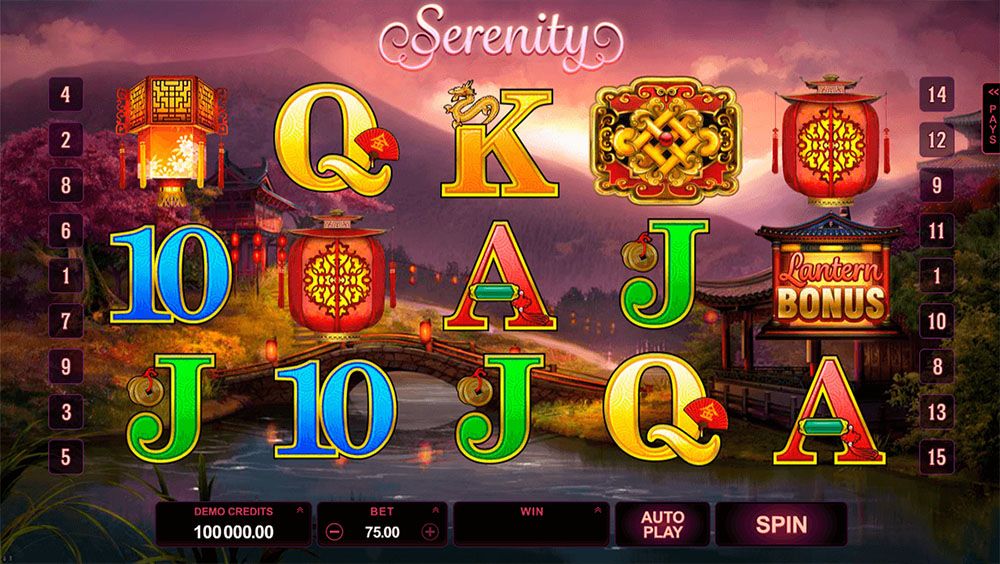 Microgaming slots for online casinos