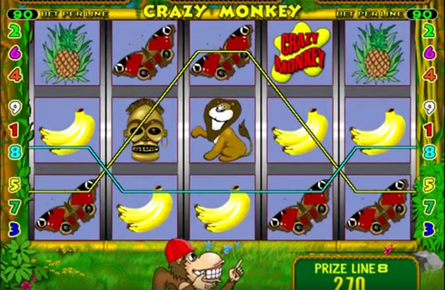 Igrosoft: Crazy Monkey slot machine