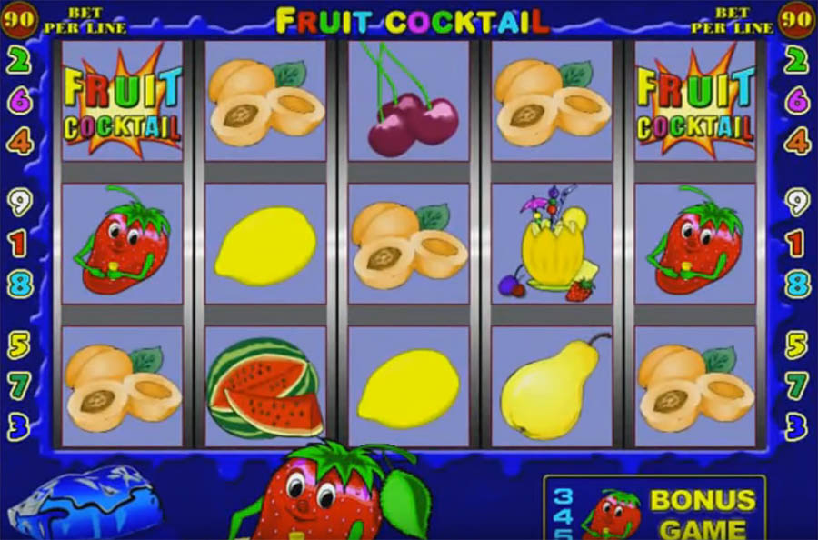 Igrosoft online slot game Fruit Cocktail
